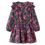 Knallrosa Langarm-Kinderkleid 128 von , Kinderkleider - Ref: Foro24-14477, Preis: 15,77 €, Rabatt: %