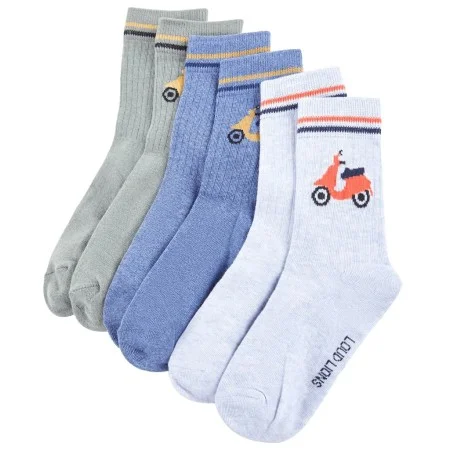 Calcetines infantiles 5 pares EU 30-34 de , Calcetines y medias para niños - Ref: Foro24-14704, Precio: 9,16 €, Descuento: %