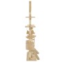Katzenkratzbaum Sisal Kratzbaum 230-250 cm Beige von vidaXL, Katzenmöbel - Ref: Foro24-170619, Preis: 153,73 €, Rabatt: %