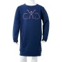 Vestido sudadera infantil azul marino 104 de , Vestidos de niños - Ref: Foro24-13780, Precio: 11,35 €, Descuento: %