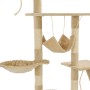 Katzenkratzbaum Sisal Kratzbaum 230-250 cm Beige von vidaXL, Katzenmöbel - Ref: Foro24-170619, Preis: 153,73 €, Rabatt: %