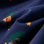 Langärmliges marineblaues Cordkleid für Kinder 104 von , Kinderkleider - Ref: Foro24-13960, Preis: 15,13 €, Rabatt: %