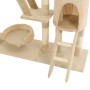 Katzenkratzbaum Sisal Kratzbaum 230-250 cm Beige von vidaXL, Katzenmöbel - Ref: Foro24-170619, Preis: 153,73 €, Rabatt: %