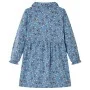Petrolblaues Langarm-Kinderkleid 104 von , Kinderkleider - Ref: Foro24-14350, Preis: 11,29 €, Rabatt: %