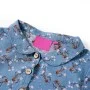 Petrolblaues Langarm-Kinderkleid 104 von , Kinderkleider - Ref: Foro24-14350, Preis: 11,29 €, Rabatt: %