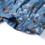Petrol blue long-sleeved children's dress 128 by , Children's dresses - Ref: Foro24-14352, Price: 11,29 €, Discount: %