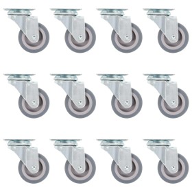 Swivel wheels 12 units 50 mm by vidaXL, Material handling - Ref: Foro24-143434, Price: 25,35 €, Discount: %