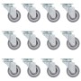 Schwenkräder 12 Einheiten 50 mm von vidaXL, Materialhandhabung - Ref: Foro24-143434, Preis: 25,35 €, Rabatt: %