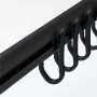Sealskin Easy-Roll Shower Curtain Rod Black by , shower bars - Ref: Foro24-447487, Price: 39,76 €, Discount: %