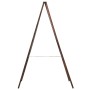 Double-sided cedar wood easel chalkboard 60x80 cm by vidaXL, Blackboards - Ref: Foro24-246428, Price: 61,30 €, Discount: %