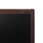 Double-sided cedar wood easel chalkboard 60x80 cm by vidaXL, Blackboards - Ref: Foro24-246428, Price: 61,30 €, Discount: %