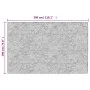 Mehrfarbiger, waschbarer, rutschfester Teppich, 190 x 300 cm von , Teppiche - Ref: Foro24-136595, Preis: 104,13 €, Rabatt: %