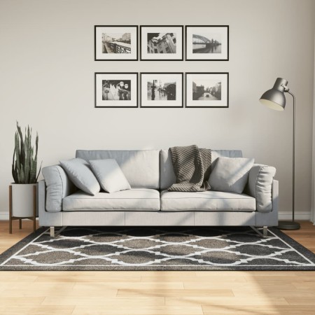 Schwarz-weißer, rutschfester, waschbarer Teppich, 120 x 180 cm von , Teppiche - Ref: Foro24-136605, Preis: 42,16 €, Rabatt: %