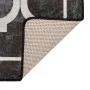 Black and white non-slip washable rug 120x180 cm by , Rugs - Ref: Foro24-136605, Price: 39,08 €, Discount: %