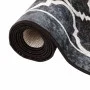 Schwarz-weißer, rutschfester, waschbarer Teppich, 120 x 180 cm von , Teppiche - Ref: Foro24-136605, Preis: 37,76 €, Rabatt: %