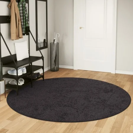 Anthracite gray non-slip washable rug Ø 200 cm by , Rugs - Ref: Foro24-136632, Price: 66,20 €, Discount: %