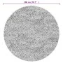 Anthracite gray non-slip washable rug Ø 200 cm by , Rugs - Ref: Foro24-136632, Price: 66,20 €, Discount: %