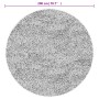 Anthracite gray non-slip washable rug Ø 200 cm by , Rugs - Ref: Foro24-136632, Price: 67,11 €, Discount: %