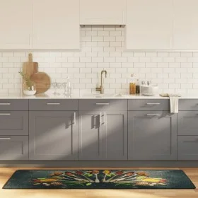 Mehrfarbige, rutschfeste, waschbare Küchenmatte 60 x 180 cm von , Teppiche - Ref: Foro24-136626, Preis: 24,70 €, Rabatt: %