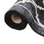 Schwarz-weißer, rutschfester, waschbarer Teppich, 190 x 300 cm von , Teppiche - Ref: Foro24-136607, Preis: 67,71 €, Rabatt: %