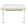 Unabhängige Markise 3x3 m cremefarben von vidaXL, Sonnenschirme - Ref: Foro24-143744, Preis: 337,24 €, Rabatt: %
