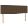 Box spring bed with dark brown fabric mattress 140x200 cm by , Beds and slatted bases - Ref: Foro24-3140940, Price: 414,53 €,...