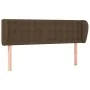 Dark gray fabric headboard 147x23x78/88 cm by , Headboards and footboards - Ref: Foro24-3117579, Price: 69,30 €, Discount: %