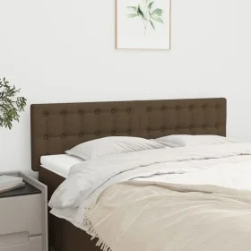 Headboards 2 units dark brown fabric 72x5x78/88 cm by , Headboards and footboards - Ref: Foro24-346459, Price: 55,30 €, Disco...