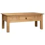 Solid pine wood Panama style coffee table 100x60x45 cm by , Coffee table - Ref: Foro24-282682, Price: 120,33 €, Discount: %
