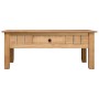 Mesa de centro madera maciza de pino estilo Panamá 100x60x45 cm de , Mesas de centro - Ref: Foro24-282682, Precio: 122,14 €, ...
