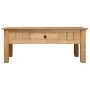 Solid pine wood Panama style coffee table 100x60x45 cm by , Coffee table - Ref: Foro24-282682, Price: 120,33 €, Discount: %