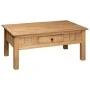 Solid pine wood Panama style coffee table 100x60x45 cm by , Coffee table - Ref: Foro24-282682, Price: 120,33 €, Discount: %