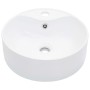 Spüle mit Überlauf 36x13 cm weiße Keramik von vidaXL, Sinkt - Ref: Foro24-143911, Preis: 64,38 €, Rabatt: %
