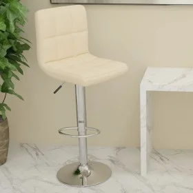 Küchenhocker aus cremefarbenem Kunstleder von , Küchenhocker - Ref: Foro24-334223, Preis: 78,38 €, Rabatt: %