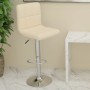 Küchenhocker aus cremefarbenem Kunstleder von , Küchenhocker - Ref: Foro24-334223, Preis: 79,45 €, Rabatt: %
