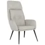 Hellgrauer Relaxsessel aus Wildlederimitat von , Sessel - Ref: Foro24-341281, Preis: 94,85 €, Rabatt: %