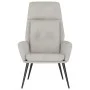 Hellgrauer Relaxsessel aus Wildlederimitat von , Sessel - Ref: Foro24-341281, Preis: 94,85 €, Rabatt: %
