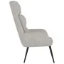 Hellgrauer Relaxsessel aus Wildlederimitat von , Sessel - Ref: Foro24-341281, Preis: 94,85 €, Rabatt: %