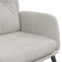 Hellgrauer Relaxsessel aus Wildlederimitat von , Sessel - Ref: Foro24-341281, Preis: 99,39 €, Rabatt: %