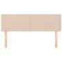 Cabeceros 2 unidades cuero sintético capuchino 72x5x78/88 cm de , Cabeceros y pies de cama - Ref: Foro24-345797, Precio: 50,1...
