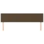 Cabeceros 2 unidades de tela marrón oscuro 80x5x78/88 cm de , Cabeceros y pies de cama - Ref: Foro24-345807, Precio: 59,25 €,...