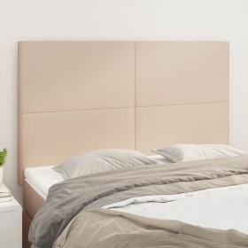 Kopfteile 4 Einheiten Cappuccino-Kunstleder 72x5x78/88 cm von , Kopf- und Fußteile - Ref: Foro24-3116147, Preis: 94,48 €, Rab...