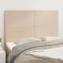 Headboards 4 units cappuccino synthetic leather 72x5x78/88 cm by , Headboards and footboards - Ref: Foro24-3116147, Price: 92...