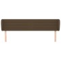 Kopfteil aus dunkelgrauem Stoff, 163 x 23 x 78/88 cm von , Kopf- und Fußteile - Ref: Foro24-3117293, Preis: 68,18 €, Rabatt: %