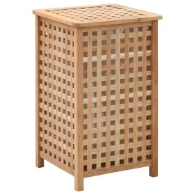 Schmutzwäschekorb aus massivem Walnussholz 39x39x65 cm von vidaXL, Wäschekörbe - Ref: Foro24-247603, Preis: 95,40 €, Rabatt: %