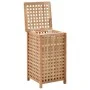 Cesto para ropa sucia madera maciza de nogal 39x39x65 cm de vidaXL, Cestas para ropa - Ref: Foro24-247603, Precio: 94,74 €, D...