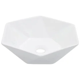 Waschbecken 41x36,5x12 cm weiße Keramik von vidaXL, Sinkt - Ref: Foro24-143913, Preis: 61,11 €, Rabatt: %