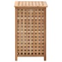 Schmutzwäschekorb aus massivem Walnussholz 39x39x65 cm von vidaXL, Wäschekörbe - Ref: Foro24-247603, Preis: 92,75 €, Rabatt: %