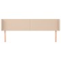 Cappuccino synthetic leather headboard 163x16x78/88 cm by , Headboards and footboards - Ref: Foro24-3118589, Price: 63,31 €, ...