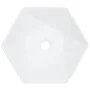 Sink 41x36.5x12 cm white ceramic by vidaXL, Sinks - Ref: Foro24-143913, Price: 61,44 €, Discount: %